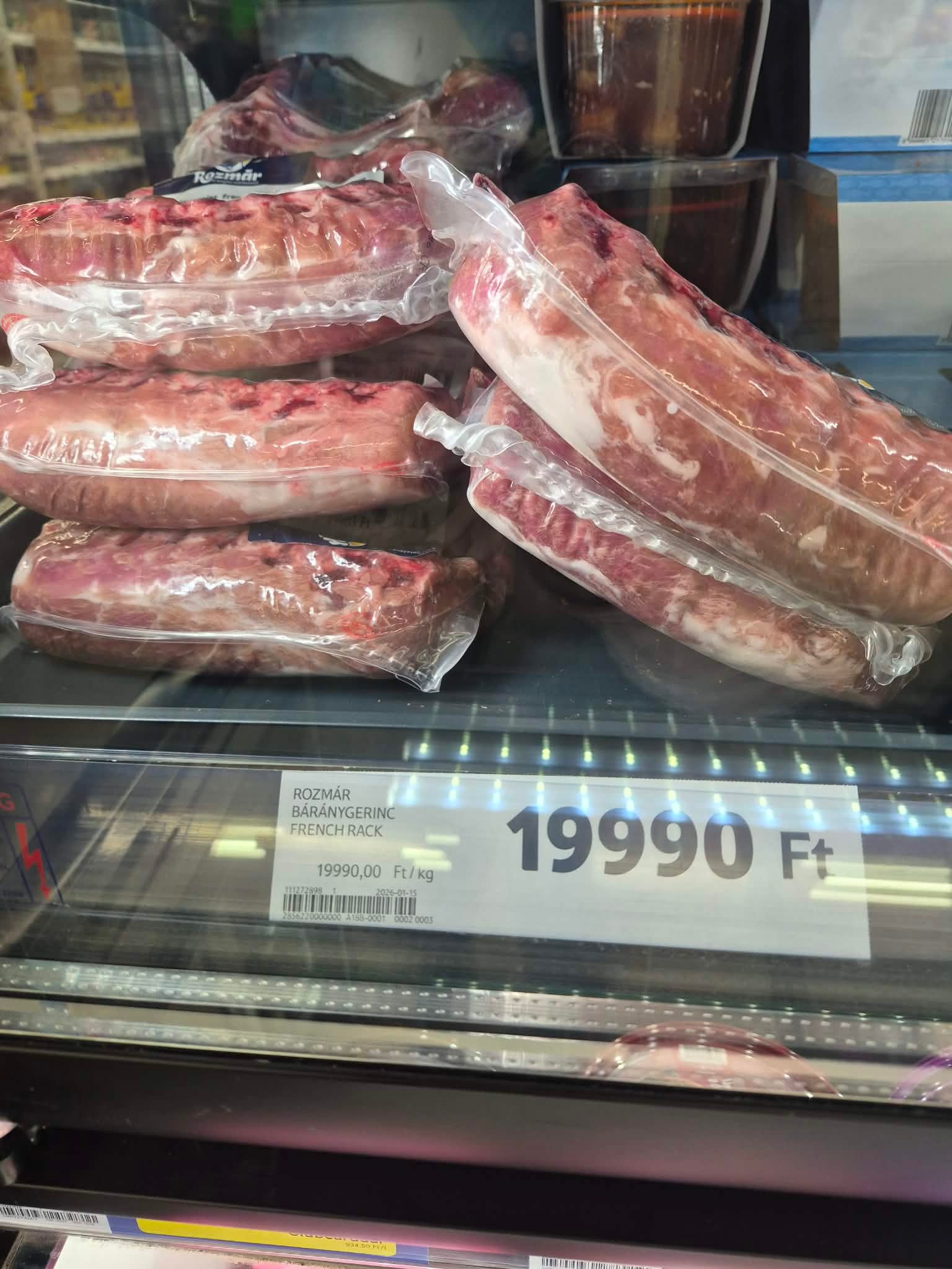 Amikor a bárányborda már nem ünnep, hanem kérdés – 19 990 forint a hűtőpultban