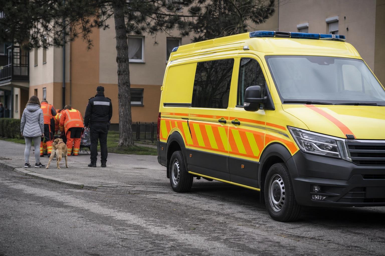 Betegellátás közben törtek fel egy lezárt mentőautót