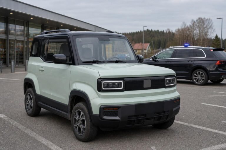Jogosítvány nélkül kínálták a kínai elektromos autót, a rendőrség lefoglalta
