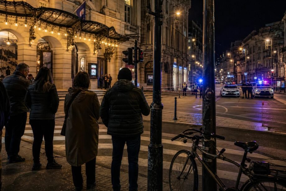 Szabadlábon védekezhet a Vígszínház előtt őrizetbe vett támadó